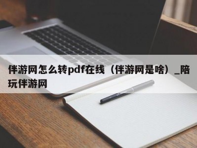 伴游网怎么转pdf在线（伴游网是啥）_陪玩伴游网