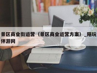 景区商业街运营（景区商业运营方案）_陪玩伴游网